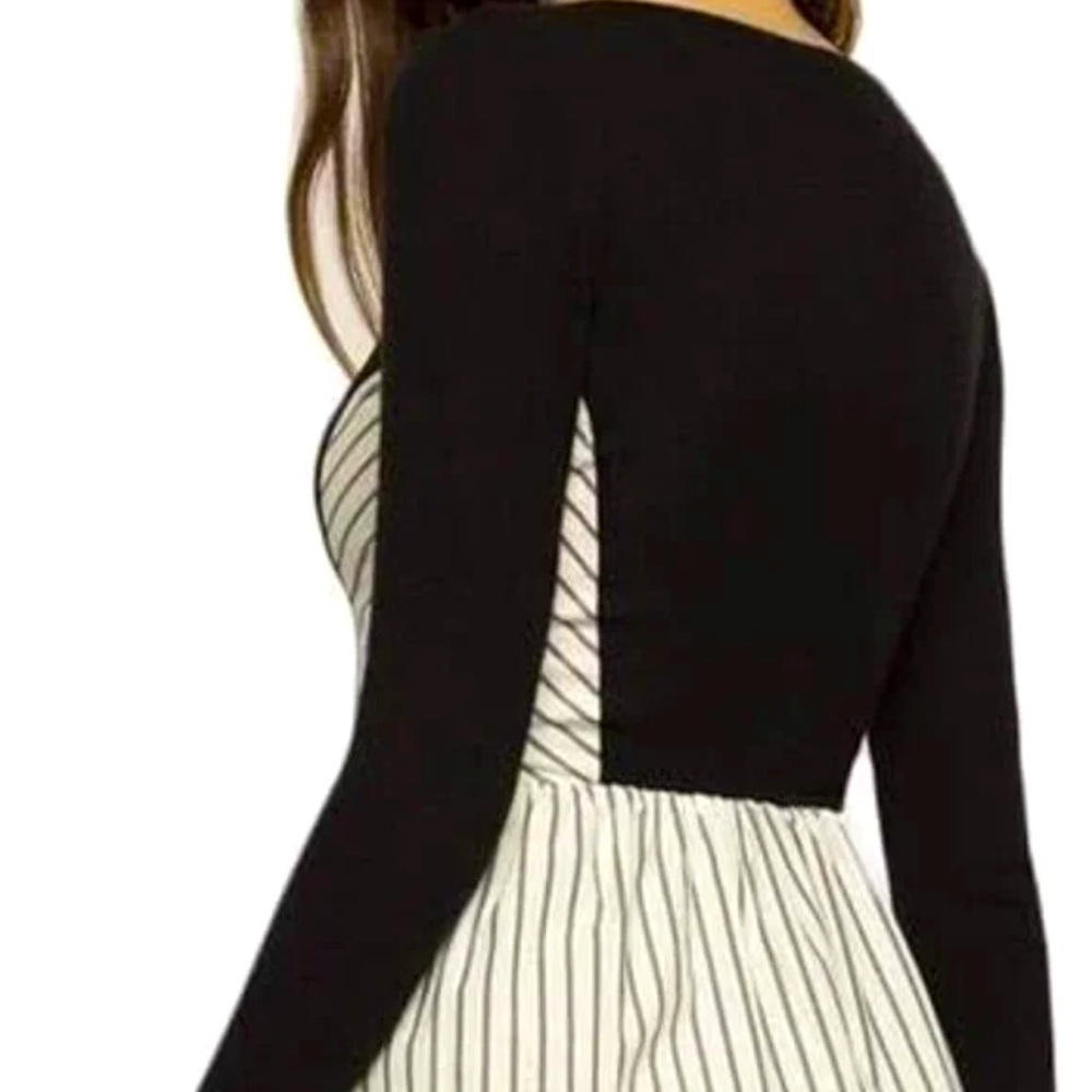 BCBGeneration Women's Long Sleeve Twofer Tent Dress! Bargain price!